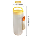 Axyaa Kids Portable Water Bottle Handle Tumbler Sport Cup - Leak-proof & Heat-resistant