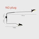 Axyaa Nordic Spider Pendant Light Multi 3/6heads Black Ceiling Lamp for Living Room Bedroom