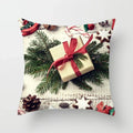 Axyaa Christmas Home Pillowcases: Printed Bed Decorative Cushion Covers