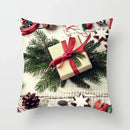 Axyaa Christmas Home Pillowcases: Printed Bed Decorative Cushion Covers