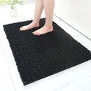 Axyaa Chenille Bath Mat: Soft, Absorbent, Anti-Slip Rug for Bathroom & Shower