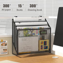 Axyaa Mesh Desk Organizer for Countertops, File Holder, Letter Tray, Paper Sorter