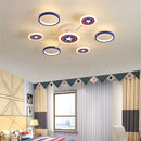 Axyaa Kids LED Cartoon Ceiling Light - Boys Bedroom Decor