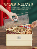 Axyaa Dry Fruit Storage Box - High-end Snack Display Plate