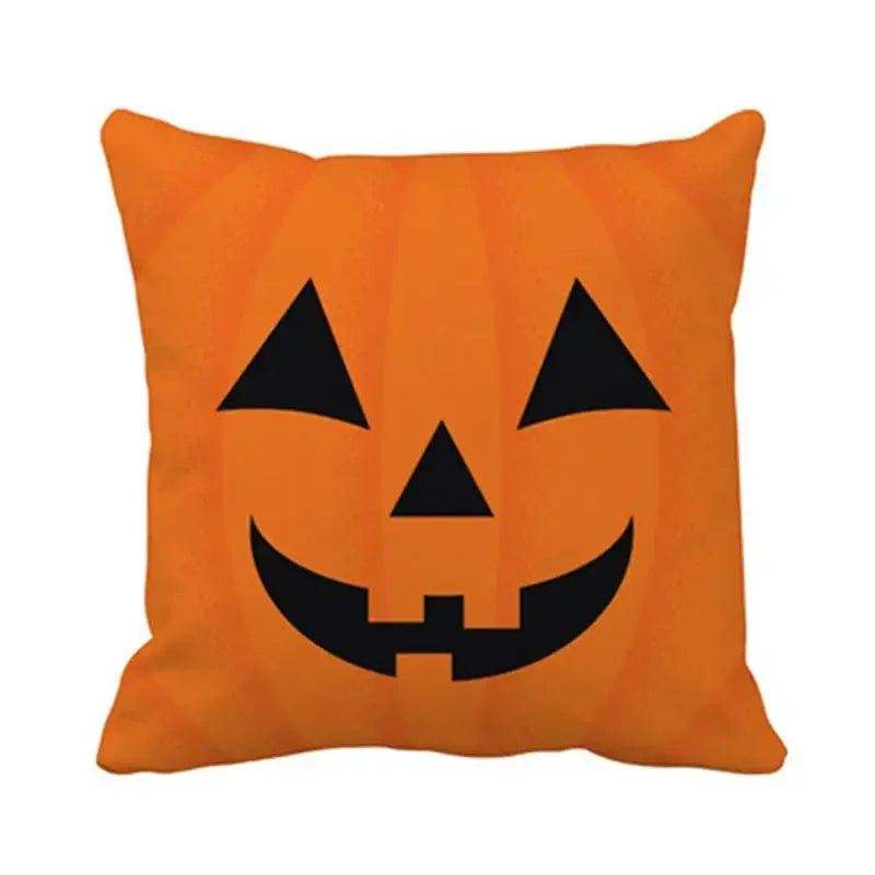 Halloween Cartoon Pumpkin Bat Ghost Pillowcase for Axyaa Home Decoration