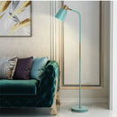 Axyaa Nordic LED Corner Floor Lamp Black White Green Retro Tripod Light