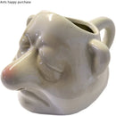 Axya Ceramic Egg Separator: Snot Man Filter, Kitchen Tool, Yolk Filter, Decoration