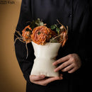 Axyaa Ceramic Vase Hydroponics Flower Pots Desk Decoration Aesthetic Floral Room Decor