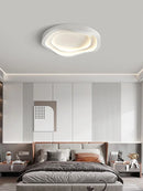 Axyaa Modern Minimalist Ceiling Lights Cream Wind Art Master Bedroom Lamp