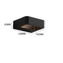 Axyaa Outdoor Waterproof Up and Down Wall Sconce for Porch Garden Indoor Lighting