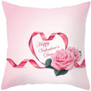 Axyaa Valentine's Day Parchment Pillow Set for Home Sofa, Square Pillowcase