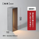 Axyaa Concrete Stone Table Lamp Touch Dimming LED Desk Light, Industrial Warm White Gray