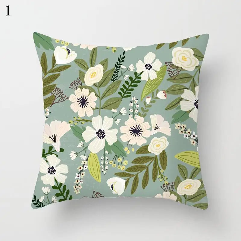 Axyaa Floral Pattern Pillowcase for Home Decor and Events