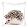 Hedgehog Print Pillow Cover for Home Sofa Decor - Axyaa