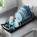Axyaa Kitchen Dish Rack: Multifunctional Cup Chopsticks Drain Holder for Kitchen Organizers