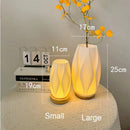 Axyaa French Cream Style 3D Printed Desk Lamp – Bedroom Study Children's Room Boss Lady Lamp