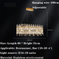 Axyaa Round Crystal LED Chandelier for Modern Living Room & Kitchen