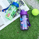 Axyaa Kids Animal Straw Cup - 600ML Plastic Water Bottle