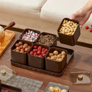 Axyaa Plastic Storage Tray for Snacks and Dried Fruits