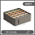 Axyaa Clothing Drawer Organizer Set for Underwear, Socks, Bras & More