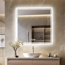 Axyaa 800x800mm Square LED Bathroom Mirror with Anti-Fog & Memory Function