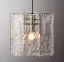 Axyaa Modern Retro Glass LED Pendant Lights for Dining Room Kitchen Island