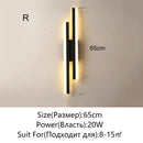 Axyaa LED Wall Lamp for Bedroom Bedside, Modern Home Decor Light Fixture