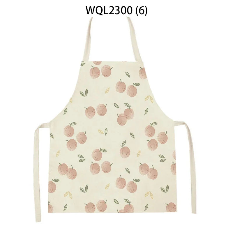Axyaa Nordic Clouds Kitchen Apron for Home Cooking & Baking