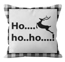 Axyaa Christmas Plaid Pillow Cover Set