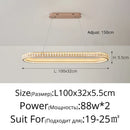 Axyaa Modern Minimalism Dining Table Pendant Ceiling Lamp for Living Room