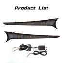 Axyaa Car LED Grille DRL for Toyota Camry White Daytime Running Lights