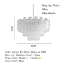 Axyaa Crystal LED Chandeliers: Luxury Lighting for Living Room & Restaurant
