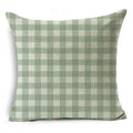Axyaa Green Floral Pattern Cushion Cover for Home Sofa Car Decor