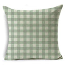 Axyaa Green Floral Pattern Cushion Cover for Home Sofa Car Decor