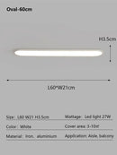 Axyaa Modern Round LED Dimmable Ceiling Light for Bedroom and Study Room