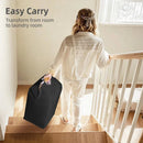 Axyaa Large Capacity Foldable Laundry Basket & Toy Organizer with Handle