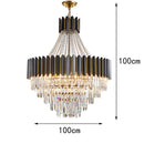 Axyaa Elegant Dining Room Chandelier Ceiling Fixture for Salon and Home Decor
