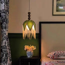Axyaa Fabric Cover Pendant Light for Japanese Restaurant Bedroom Study