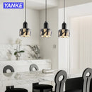 Axyaa Marble LED Pendant Lamp: Nordic Luxury Natural Stone Chandelier