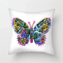 Axyaa Floral Butterfly Pillowcase Collection for Home Decor & Wedding Parties