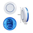 Axyaa Wireless Light Switch Mini Round Button Remote Control LED Lamp