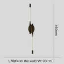 Axyaa Nordic Copper Sconce Wall Lamp Vintage Bedroom LED Wall Light