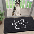 Axyaa Chenille Mud Mat: Quick Dry Dog Door Mat for Muddy Paws