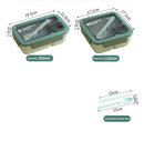 Axyaa Portable Lunch Box with Tableware and Thermal Bag - Complete Kit