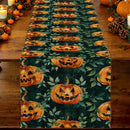 Axyaa Halloween Watercolor Head Table Runner - Farmhouse Party Decor