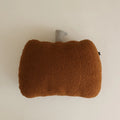 Axyaa Cozy Pumpkin Pine Cone Throw Pillow - Caramel Cream