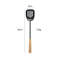 Axyaa Stainless Steel Wooden Handle Kitchen Utensil Set