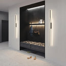 Axyaa Black Gold LED Wall Light for Stylish Living Room Decor