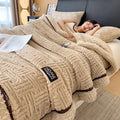 Axyaa Glade Fleece Autumn Winter Blanket - Soft, Warm, and Fluffy