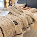 Axyaa Glade Fleece Autumn Winter Blanket - Soft, Warm, and Fluffy